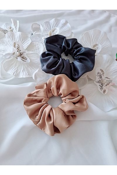 İPAR AKSESUAR 2 Pack Small Satin Elastic Buckle