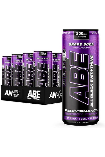 applied nutrition ABE Energy Drink, Grape Soda, 12x330ml