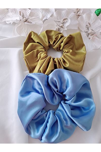 İPAR AKSESUAR 2-Pack Large Satin Elastic Buckle