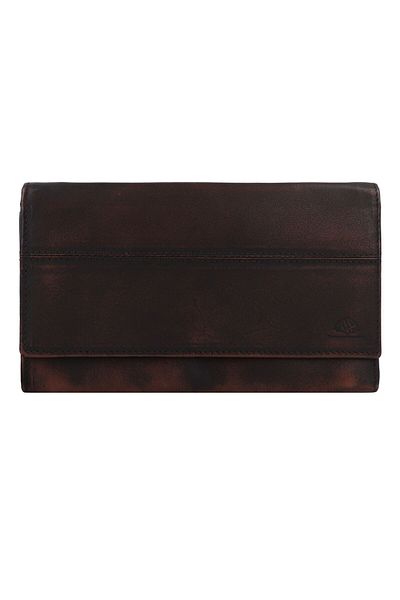 Greenburry Destressed Wallet RFID protection Leather 18.5 cm