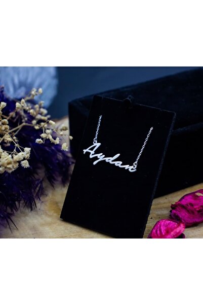 Lumora Jewelry 925 Ayar Gümüş El Yazılı Isimli Kolye