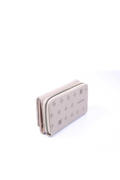 Armine C12 Women's Wallet - Mink Printed