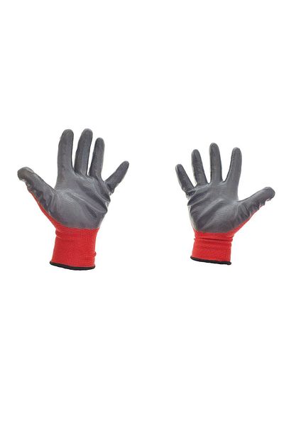 OEM Manusi de protectie, pentru uz general, cu manseta elastica, Marime L, material textil si PVC