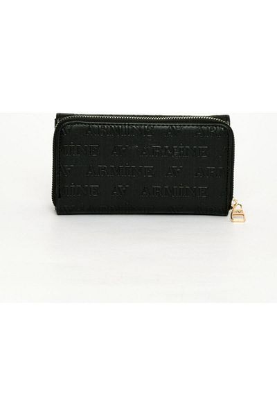 Armine C12 Women's Wallet - Black Laser