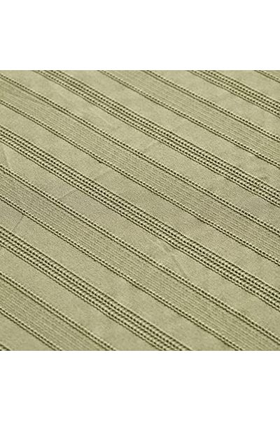 Mena Rise Şirinshop Maison Arno Düz%100 Cotton Ranforce Duvet Cover Set, Khaki, Double (Duvet Cover: 200X22