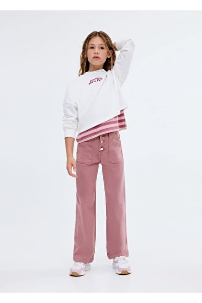 MANGO Kids Cepli culotte pantolon