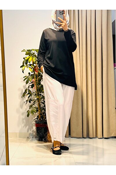 Yusuf Özdemir YUSUF ÖZDEMİR PARAŞÜT KUMAŞ DETAYLI PANTOLON