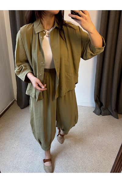 ROSSA Shirt Trousers Set