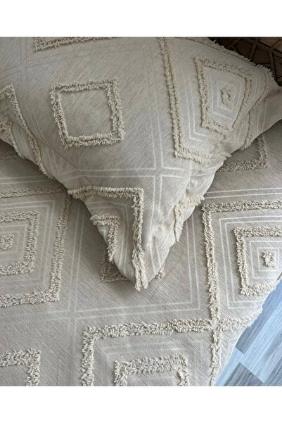 MODA Tek Kişilik Püsküllü Yatak Örtüsü 180 × 240