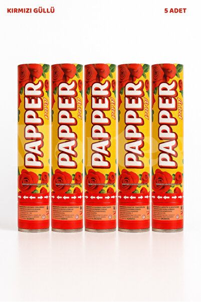 Mortex 5'li Güllü Konfeti 30cm - Kına, Düğün, Parti, Nişan, Doğum Günü, Özel ...