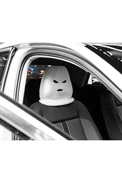 Gadget Master Set 2 cagule albe pentru tetierele masinii