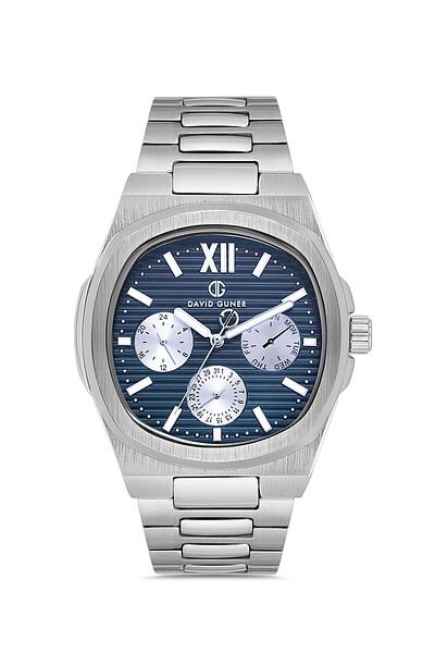 DAVID GUNER Stylish Design Steel Cord Men Wrist Watch