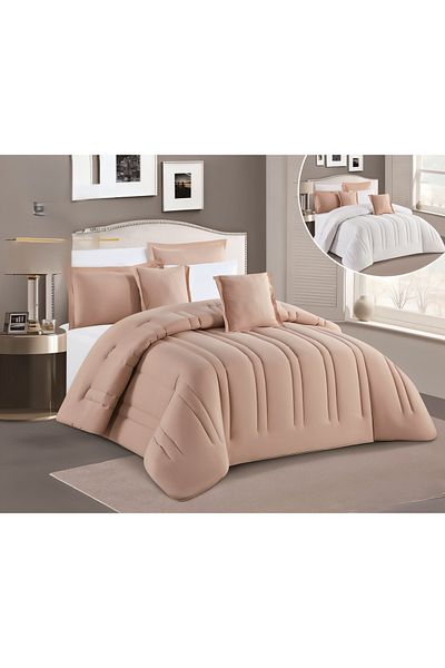 Mark Double-sided hotel bedspread, designed to give you a sleep among the clouds, made of the finest microfiber, size 230*250 cm