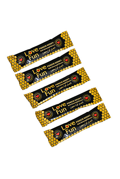 lovefun Lovebal Ballı Macun Yüksek Performans - Love Honey 15gr - 5 ADET - Gİ...