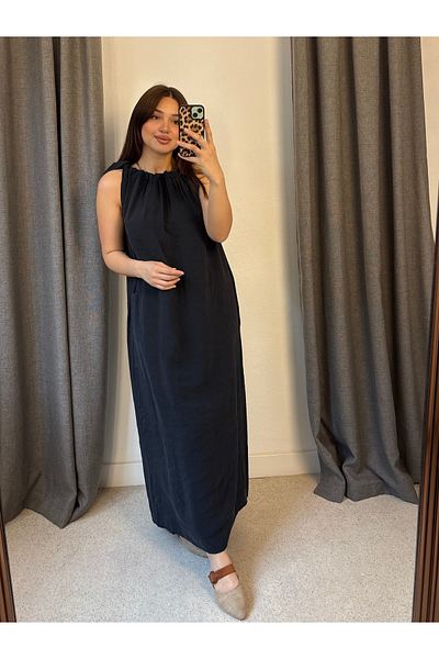 ROSSA Halter Neck Dress