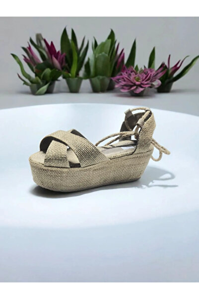 GokceKundura06 Stringed Heel Sandals