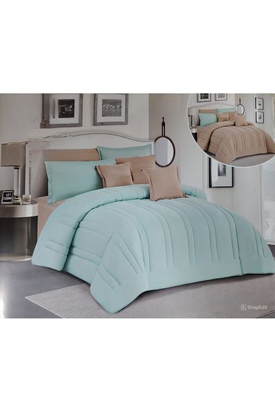 Mark Double-sided hotel bedspread, designed to give you a sleep among the clouds, made of the finest microfiber, size 230*250 cm