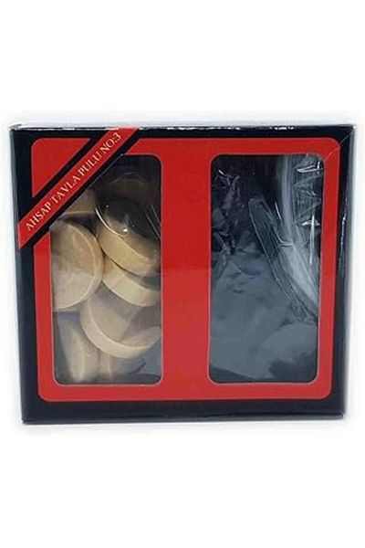 AMAZON TOHUM Wooden Backgammon Coin O:3