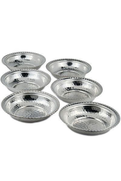 GÜR BAKIR Copper Dining Plate Set of 6