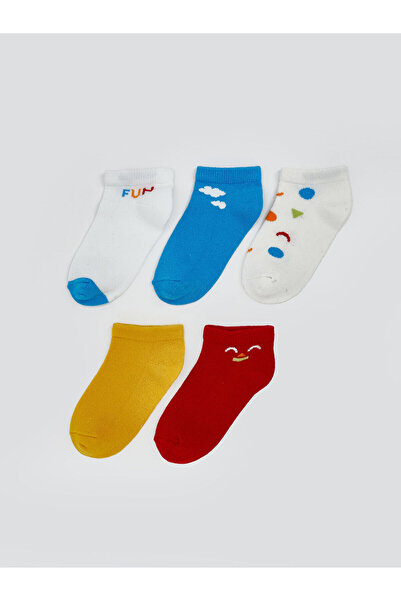 LC Waikiki Bedruckte Baby Boy Booties Socken 5 Stück