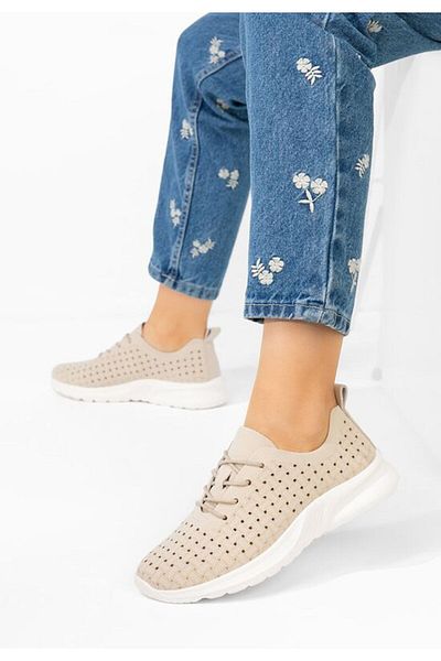 B T Shoes Sneakers dama Clarence bej