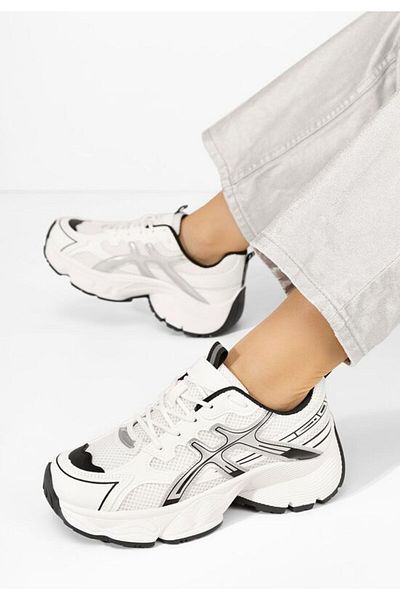 B T Shoes Sneakers dama Epifania albi