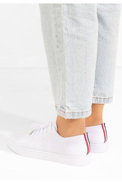 B T Shoes Teniși de damă Belinda V3 albi
