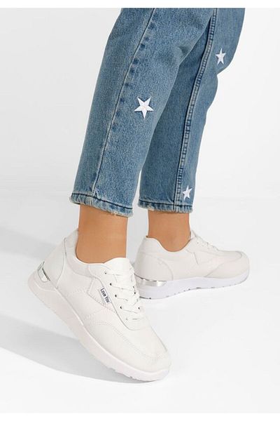 B T Shoes Teniși femei Arthesia albi