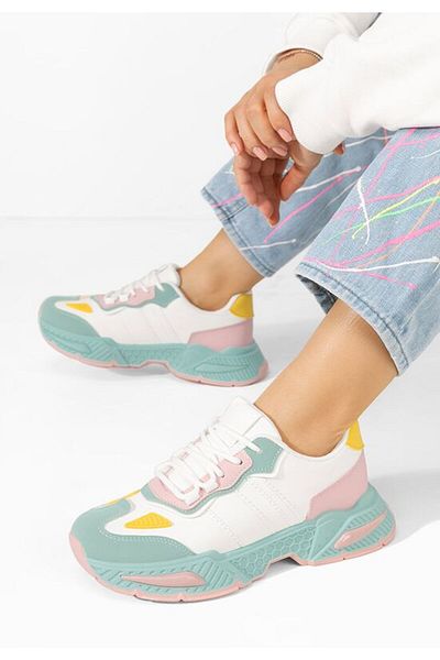 B T Shoes Teniși Elna multicolori pentru femei
