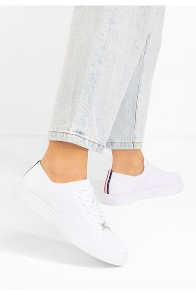 B T Shoes Teniși de damă Belinda V3 albi