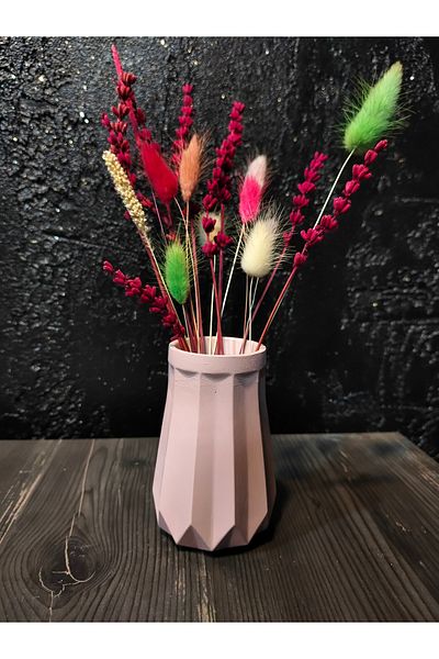 ÇINARASYADAHOME Minimal Bohemian Style Nordic Decorative Vase Object 10 cm