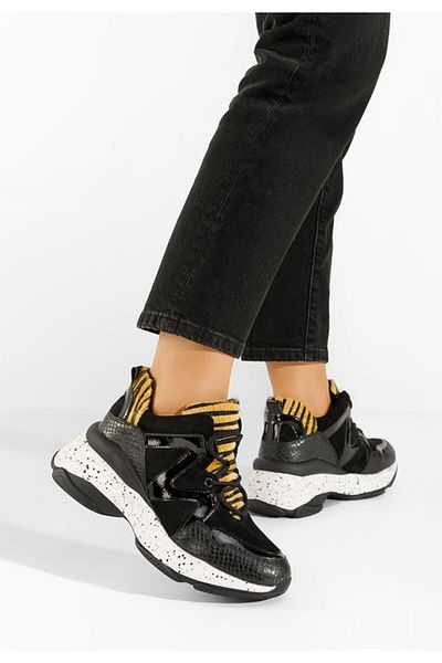B T Shoes Sneakers dama negri Doreen V3