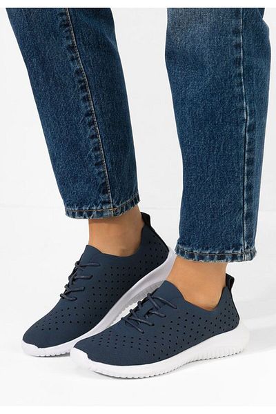 B T Shoes Pantofi casual dama Trinita albastri