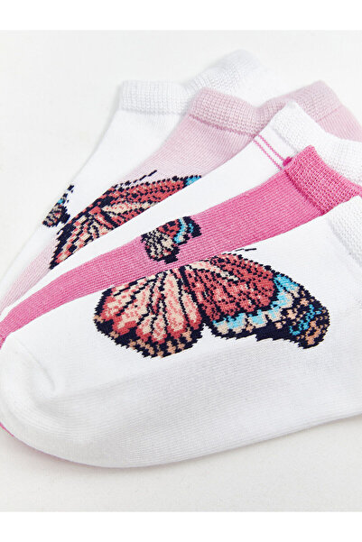 LC Waikiki Комплект от 5 моделирани чорапи боти за момиче