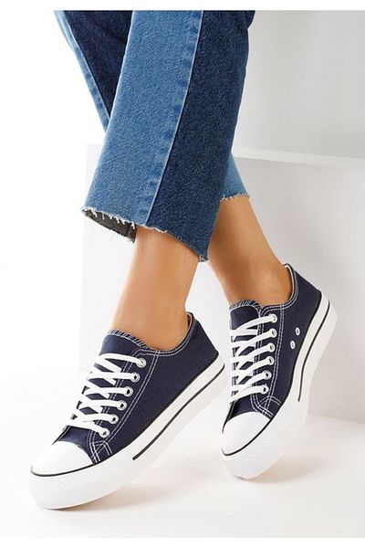 B T Shoes Pantofi de tenis pentru femei bleumarin Ameira