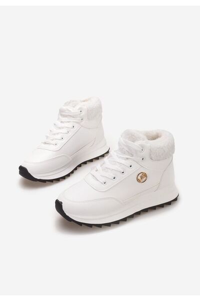 B T Shoes Sneakers dama imblaniti Avilma albi