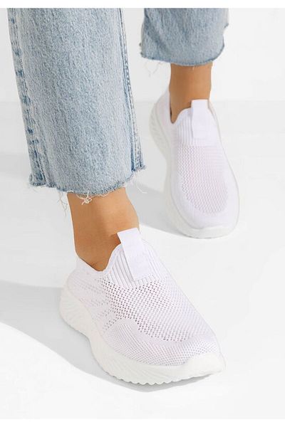 B T Shoes Tenisi dama Slip-On Jenan albi