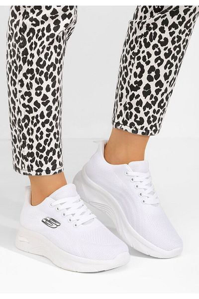 B T Shoes Pantofi sport dama Ashlee albi