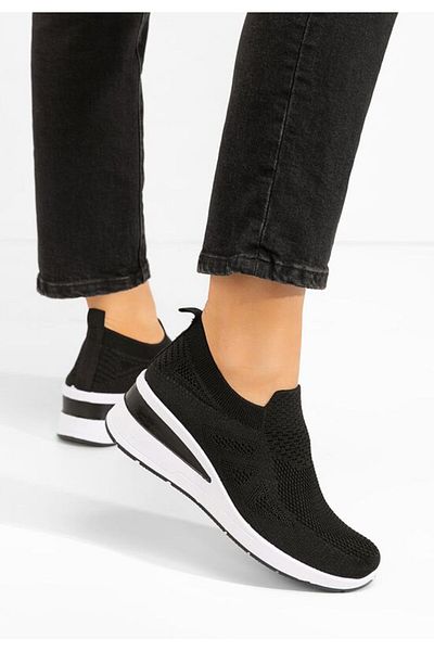 B T Shoes Tenisi Slip-On Dalucy negri