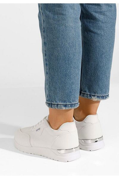 B T Shoes Teniși femei Arthesia albi