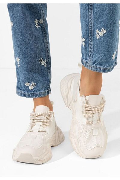 B T Shoes Sneakers dama Roxann bej