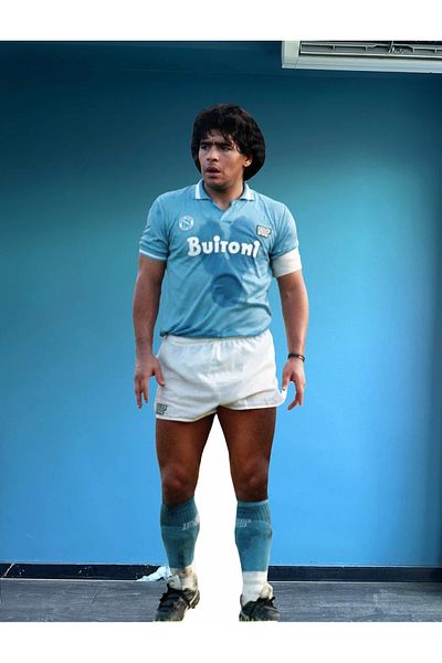 dakik reklam Diego Maradona Model Full Size Model with Feet