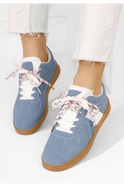 B T Shoes Sneakers dama Lahoma albastri