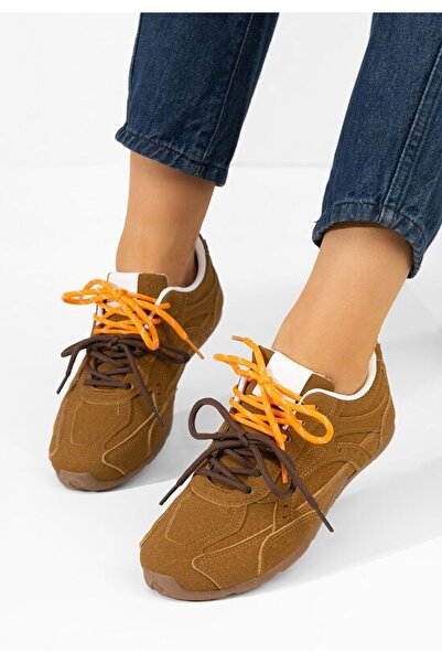 B T Shoes Кецове dama Idylla camel