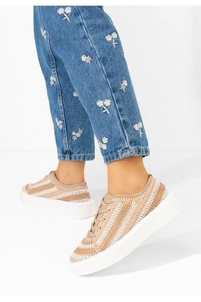 B T Shoes Sneakers dama Tamysa bej