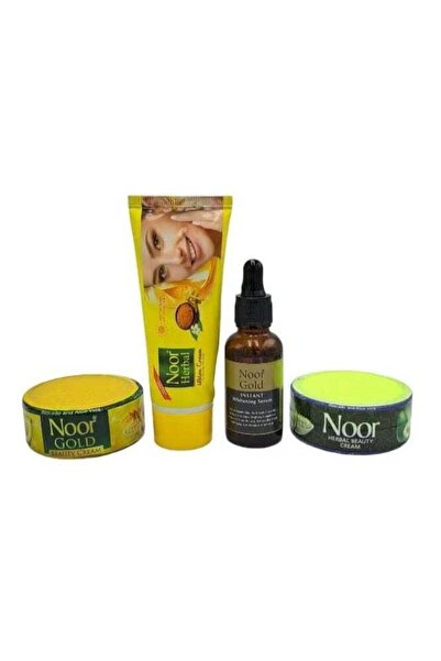 Noor مجموعة تبييض البشرة 50 مل كريم 20 مل كريم 30 مل سيروم 20 مل كريم