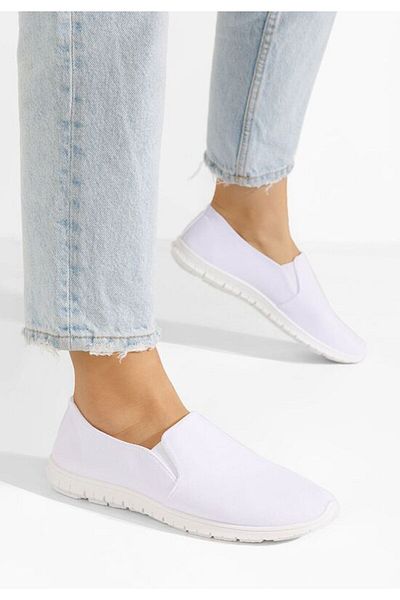 B T Shoes Vianka women's white casual shoes