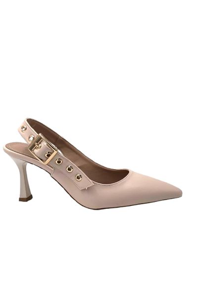 KİNDEP Kindep (Park Moda) Closed Toe Heeled Women's Shoes Ten
