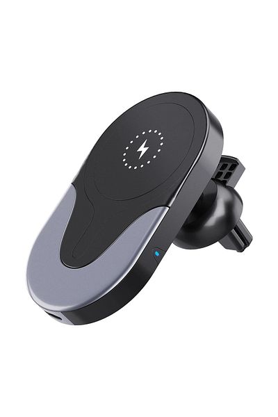 THD Incarcator Rapid Wireless Pentru Masina, Magnetic, Destinat Iphone 16, Phone 15, Iphone 14