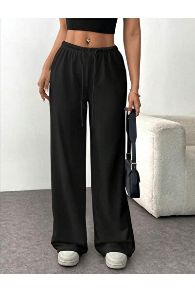 Le Vion Γυναικεία άνετα εποχιακά παντελόνια φόρμας με φαρδιά μπατζάκια